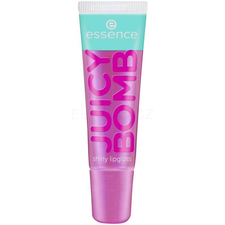 Essence Juicy Bomb Shiny Lipgloss Lesk na rty pro ženy 10 ml Odstín 105 Bouncy Bubblegum