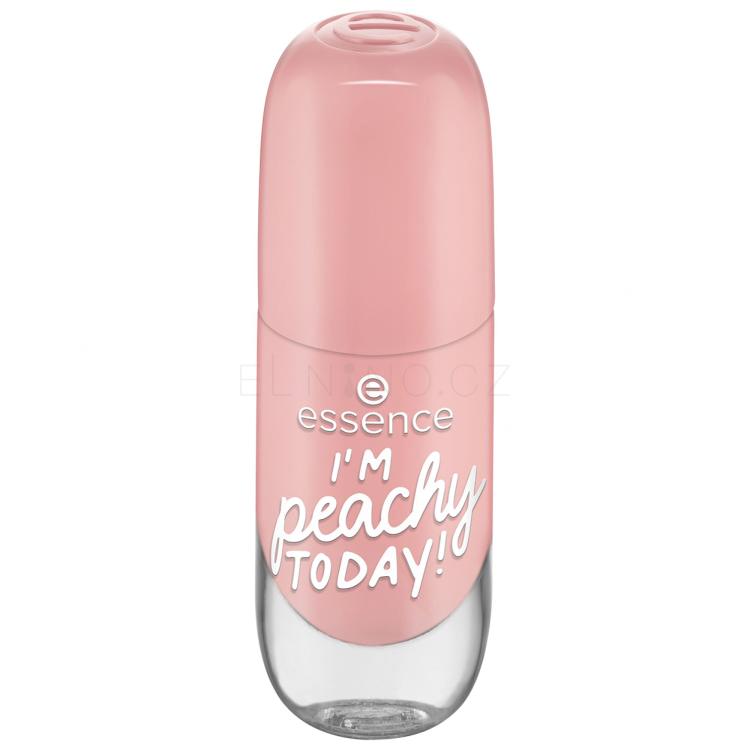 Essence Gel Nail Colour Lak na nehty pro ženy 8 ml Odstín 43 I&#039;M peachy TODAY!