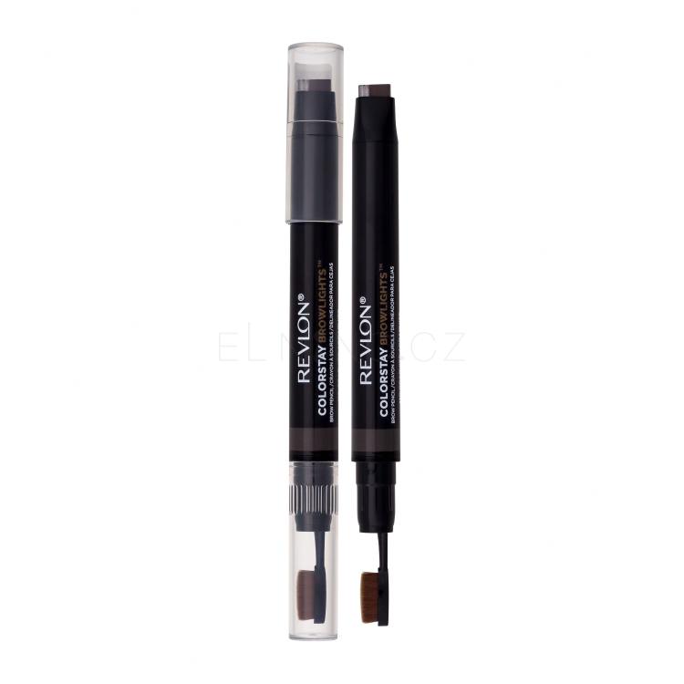 Revlon Colorstay Browlights Pomade Pencil Tužka na obočí pro ženy 1,1 g Odstín 410 Graphite