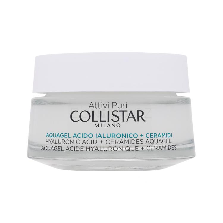 Collistar Pure Actives (Attivi Puri) Hyaluronic Acid + Ceramides Aquagel Pleťový gel pro ženy 50 ml