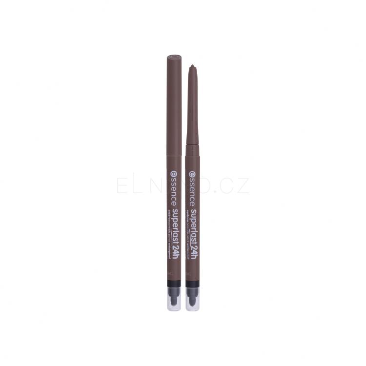 Essence Superlast 24h Eyebrow Pomade Pencil Waterproof Tužka na obočí pro ženy 0,31 g Odstín 20 Brown