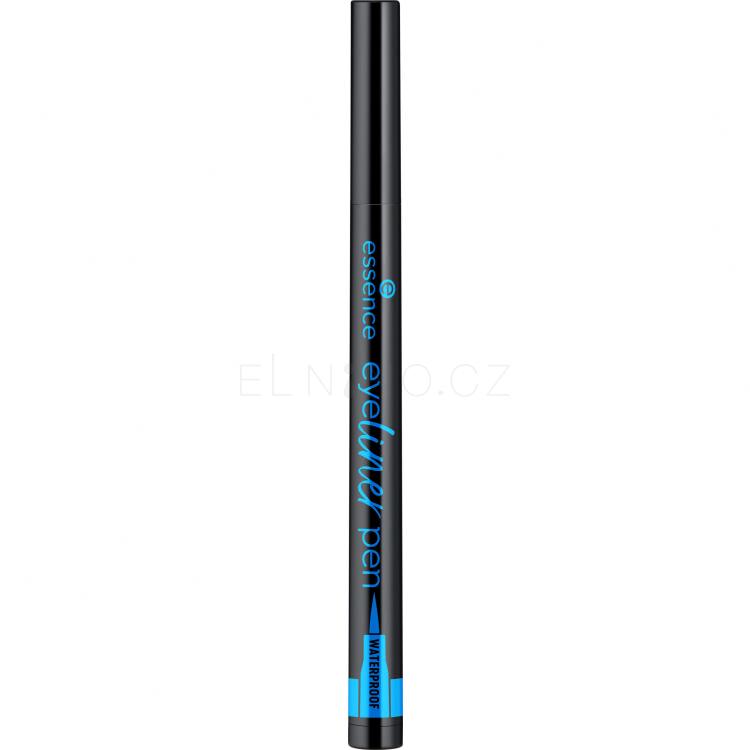Essence Eyeliner Pen Waterproof Oční linka pro ženy 1 ml Odstín 01 Black