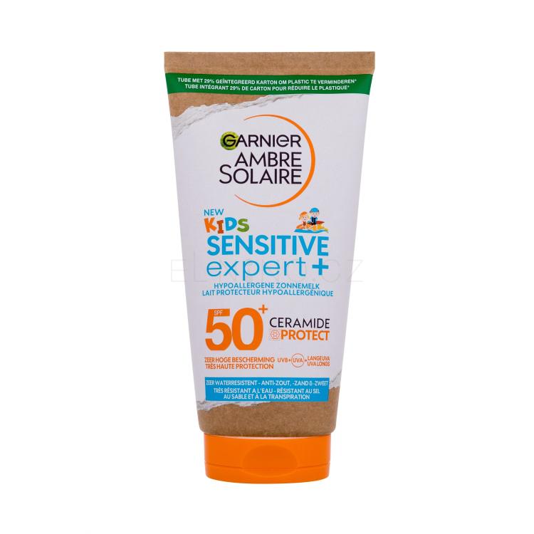 Garnier Ambre Solaire Kids Advanced Sensitive Hypoallergenic Milk SPF50+ Opalovací přípravek na tělo pro děti 175 ml