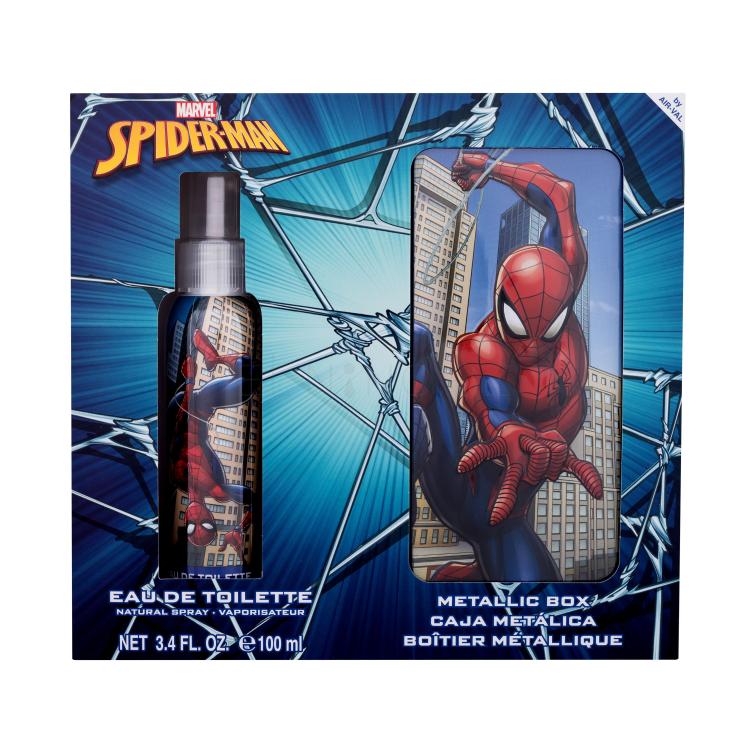 Marvel Spiderman Dárková kazeta toaletní voda 100 ml + kovová krabička