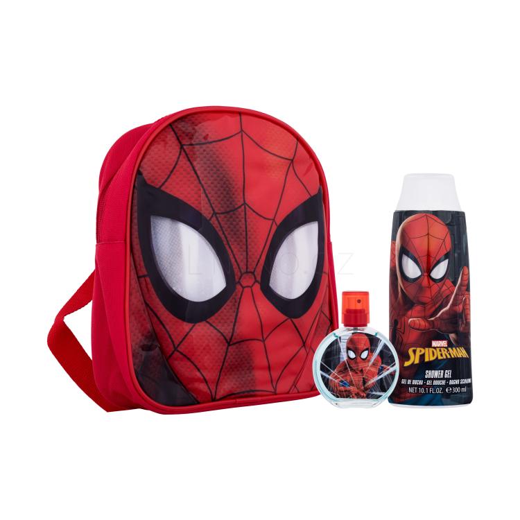 Marvel Spiderman Set Dárková kazeta toaletní voda 50 ml + sprchový gel 300 ml + batoh