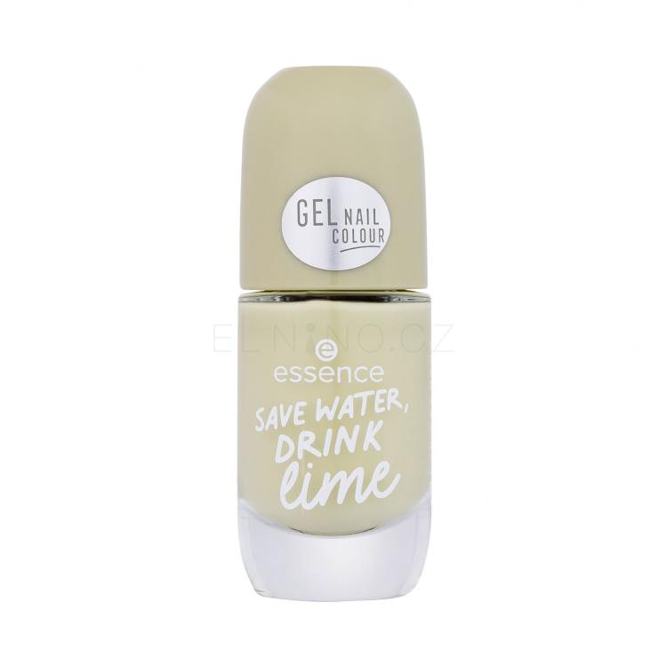 Essence Gel Nail Colour Lak na nehty pro ženy 8 ml Odstín 49 Save Water, Drink Lime
