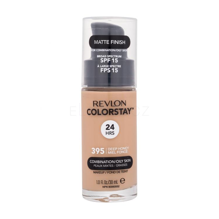 Revlon Colorstay Combination Oily Skin SPF15 Make-up pro ženy 30 ml Odstín 395 Deep Honey