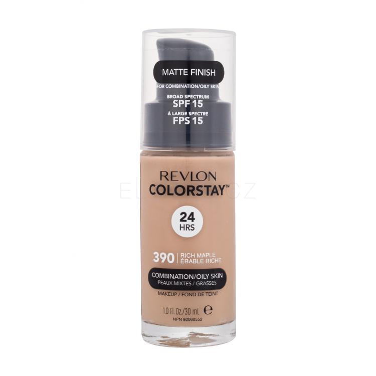 Revlon Colorstay Combination Oily Skin SPF15 Make-up pro ženy 30 ml Odstín 390 Rich Maple