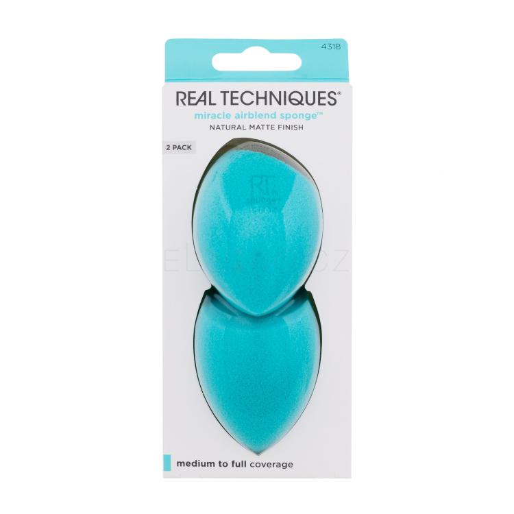 Real Techniques Miracle Airblend Sponge Aplikátor pro ženy 2 ks