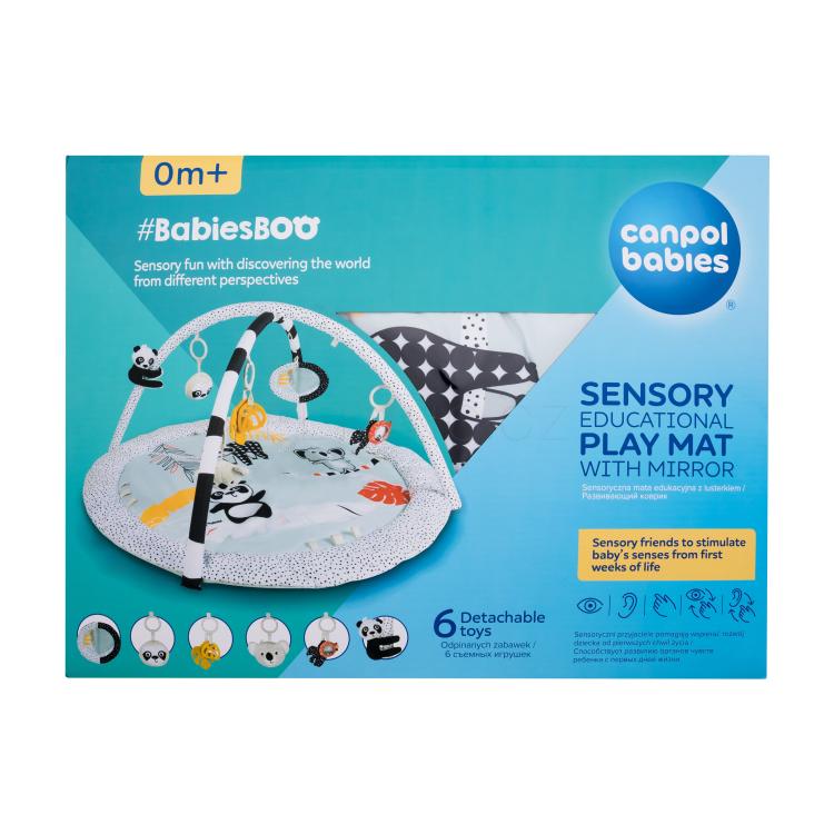 Canpol babies BabiesBoo Sensory Educational Play Mat Hračka pro děti 1 ks