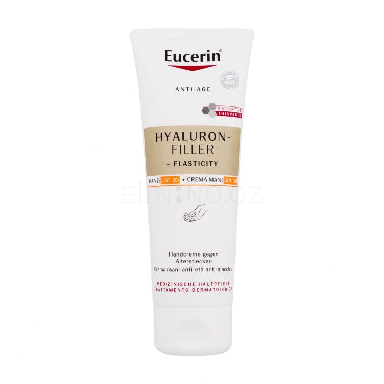 Eucerin Hyaluron-Filler + Elasticity Hand Cream SPF30 Krém na ruce pro ženy 75 ml