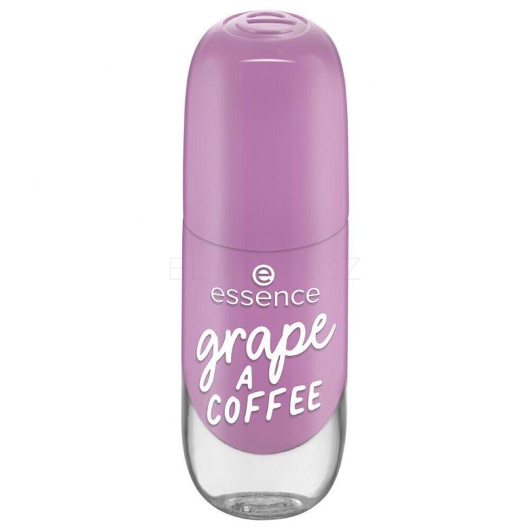 Essence Gel Nail Colour Lak na nehty pro ženy 8 ml Odstín 44 Grape A Coffee