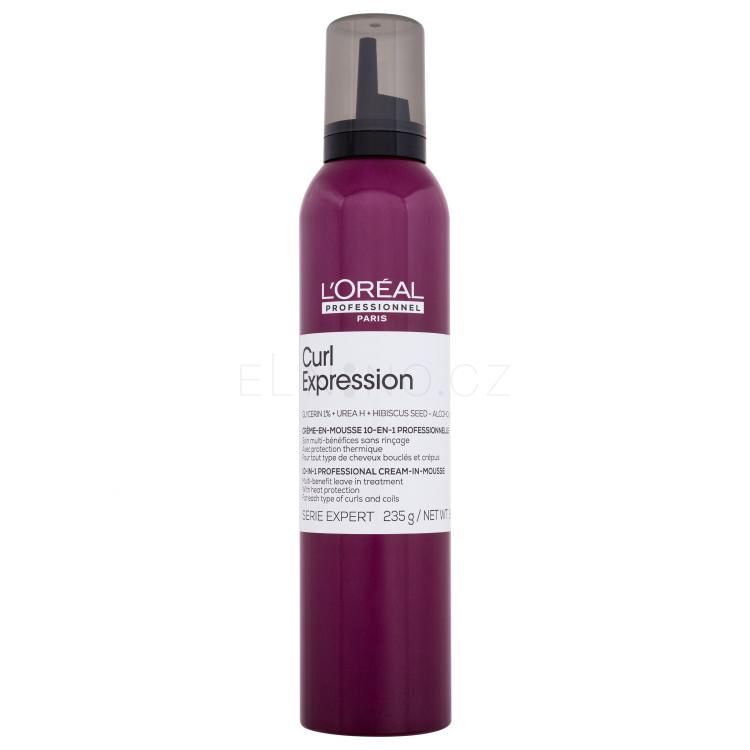 L'Oréal Professionnel Curl Expression 10-In-1 Professional Cream-In-Mousse Pro podporu vln pro ženy 250 ml