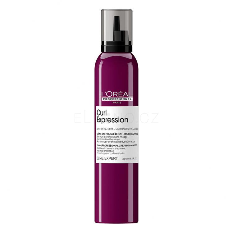 L&#039;Oréal Professionnel Curl Expression 10-In-1 Professional Cream-In-Mousse Pro podporu vln pro ženy 250 ml