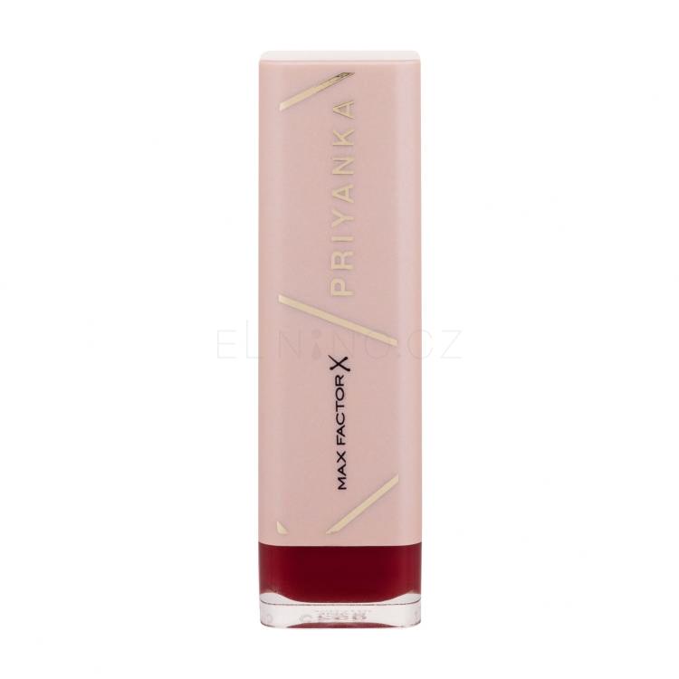 Max Factor Priyanka Colour Elixir Lipstick Rtěnka pro ženy 3,5 g Odstín 052 Intense Flame