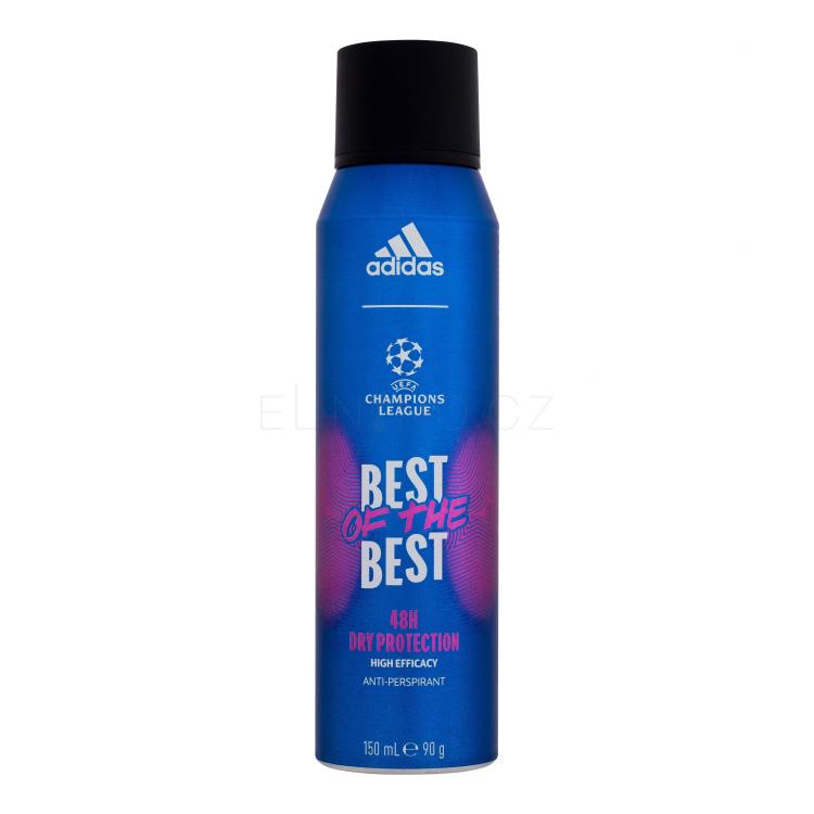 Adidas UEFA Champions League Best Of The Best 48H Dry Protection Antiperspirant pro muže 150 ml