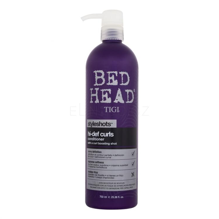Tigi Bed Head Styleshots Hi-Def Curls Conditioner Kondicionér pro ženy 750 ml