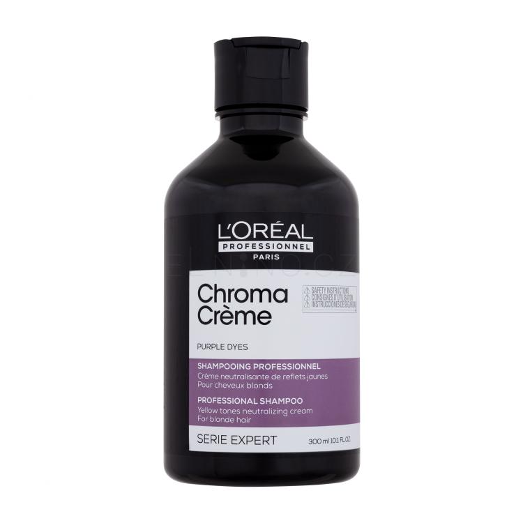 L&#039;Oréal Professionnel Chroma Crème Professional Shampoo Purple Dyes Šampon pro ženy 300 ml