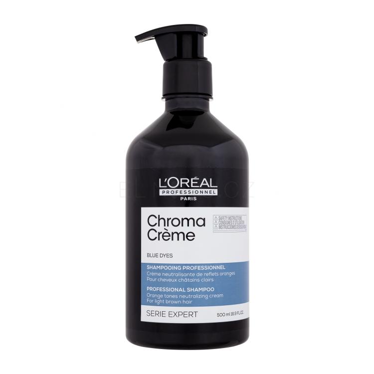 L&#039;Oréal Professionnel Chroma Crème Professional Shampoo Blue Dyes Šampon pro ženy 500 ml