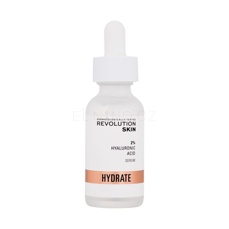 Revolution Skincare Hydrate 2% Hyaluronic Acid Serum Pleťové sérum pro ženy 30 ml