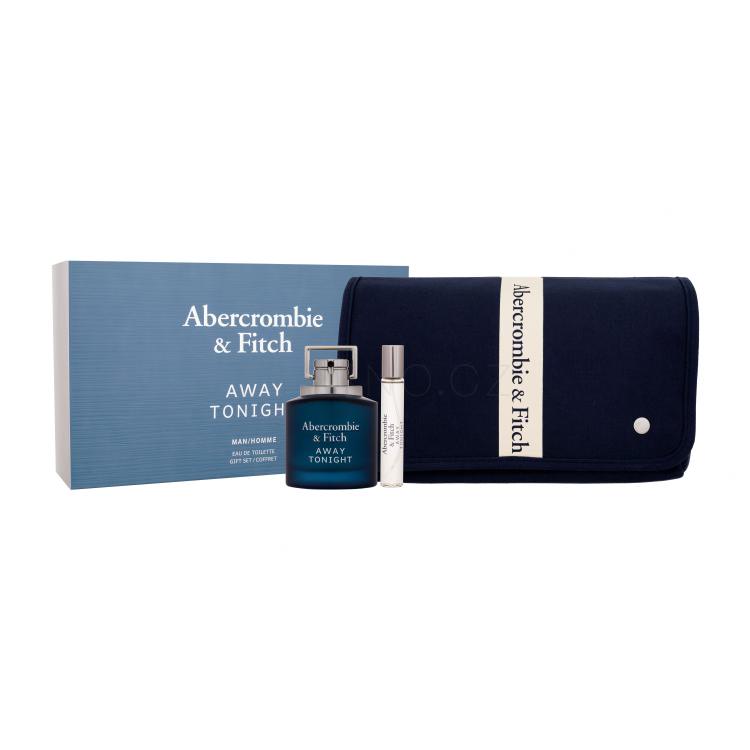 Abercrombie &amp; Fitch Away Tonight Dárková kazeta toaletní voda 100 ml + toaletní voda 15 ml + kosmetická taštička