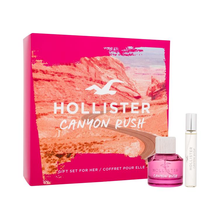 Hollister Canyon Rush Dárková kazeta parfémovaná voda 50 ml + parfémovaná voda 15 ml