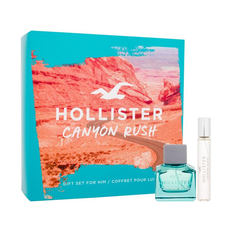 Hollister Canyon Rush Dárková kazeta toaletní voda 50 ml + toaletní voda 15 ml