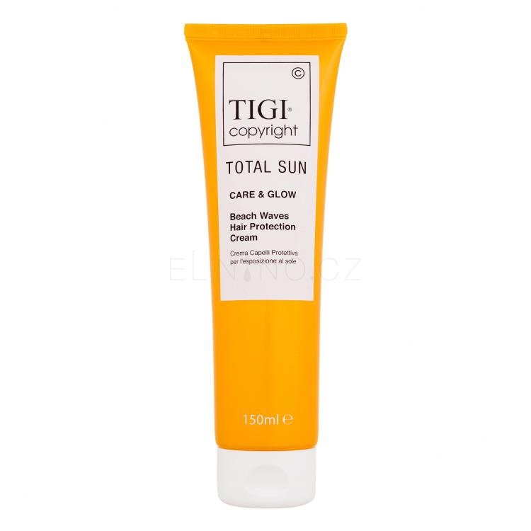 Tigi Copyright Total Sun Care &amp; Glow Beach Waves Hair Protection Cream Bezoplachová péče pro ženy 150 ml