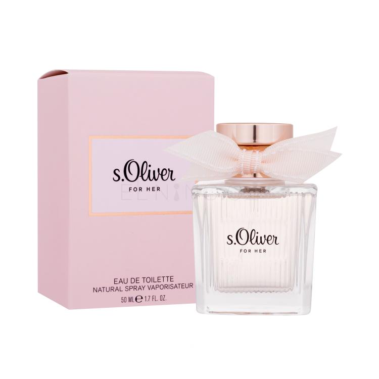 s.Oliver For Her Toaletní voda pro ženy 50 ml