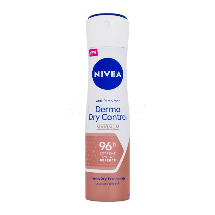 Nivea Derma Dry Control Antiperspirant pro ženy 150 ml