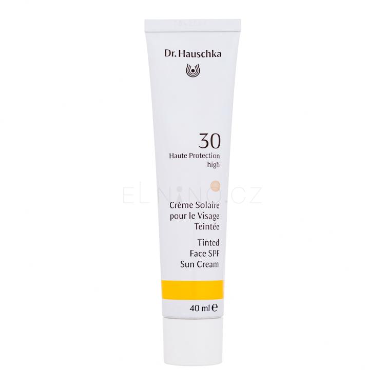 Dr. Hauschka Tinted Face Sun Cream SPF30 Opalovací přípravek na obličej pro ženy 40 ml