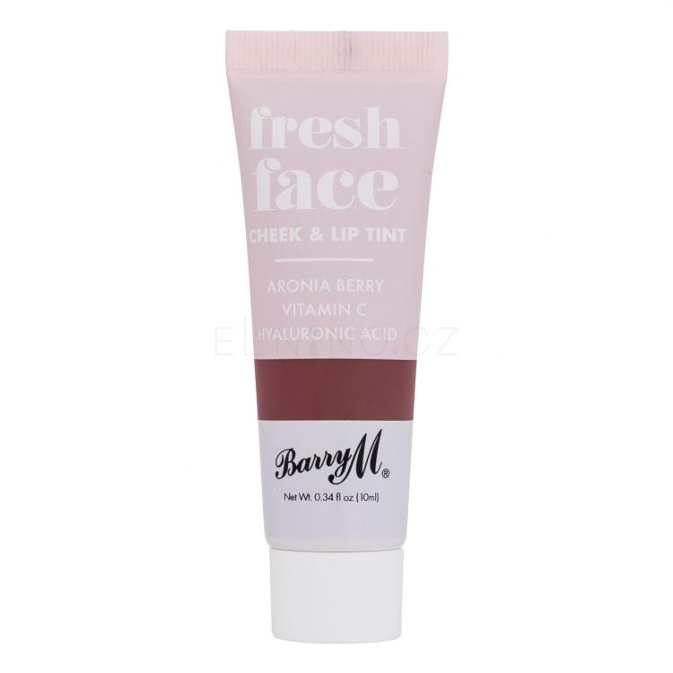 Barry M Fresh Face Cheek &amp; Lip Tint Tvářenka pro ženy 10 ml Odstín Deep Rose