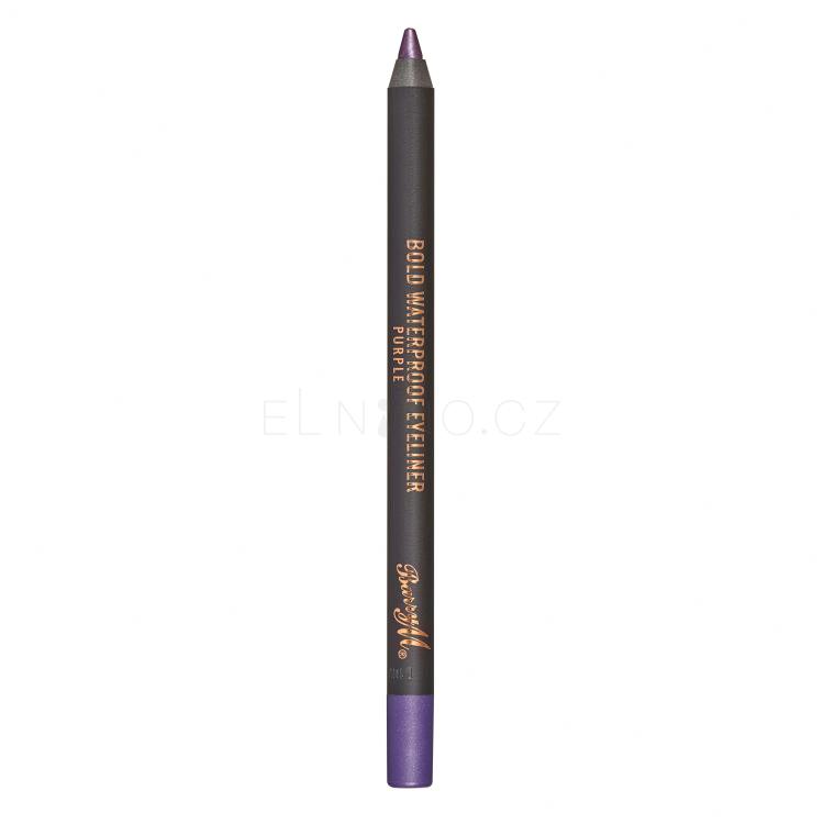 Barry M Bold Waterproof Eyeliner Tužka na oči pro ženy 1,2 g Odstín Purple