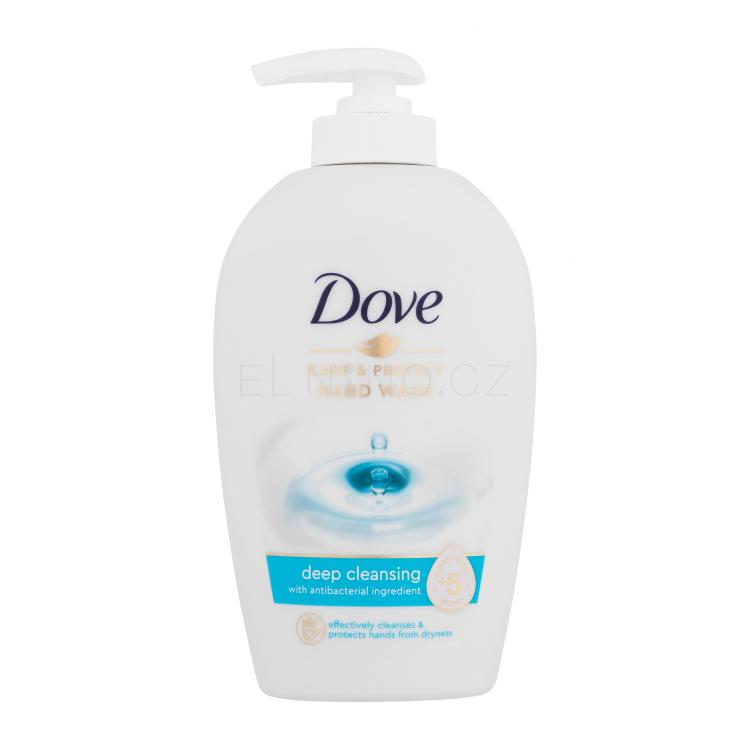Dove Care &amp; Protect Deep Cleansing Hand Wash Tekuté mýdlo pro ženy 250 ml