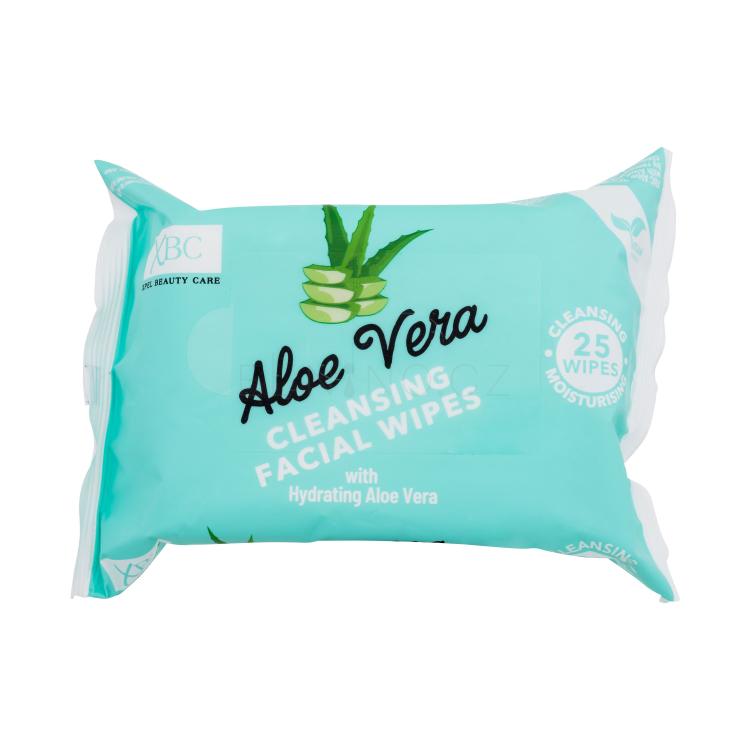 Xpel Aloe Vera Cleansing Facial Wipes Čisticí ubrousky pro ženy 25 ks