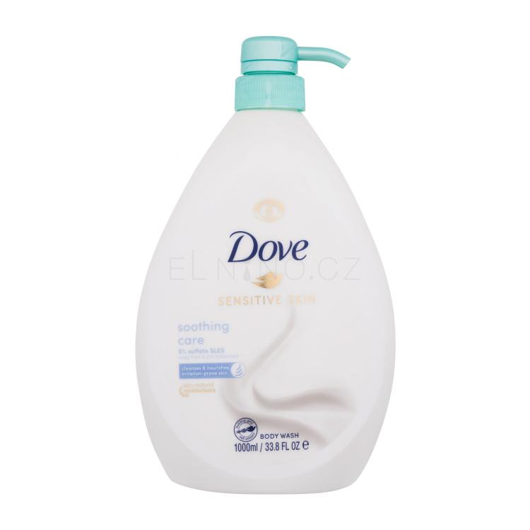 Dove Soothing Care Sensitive Skin Sprchový gel pro ženy 1000 ml