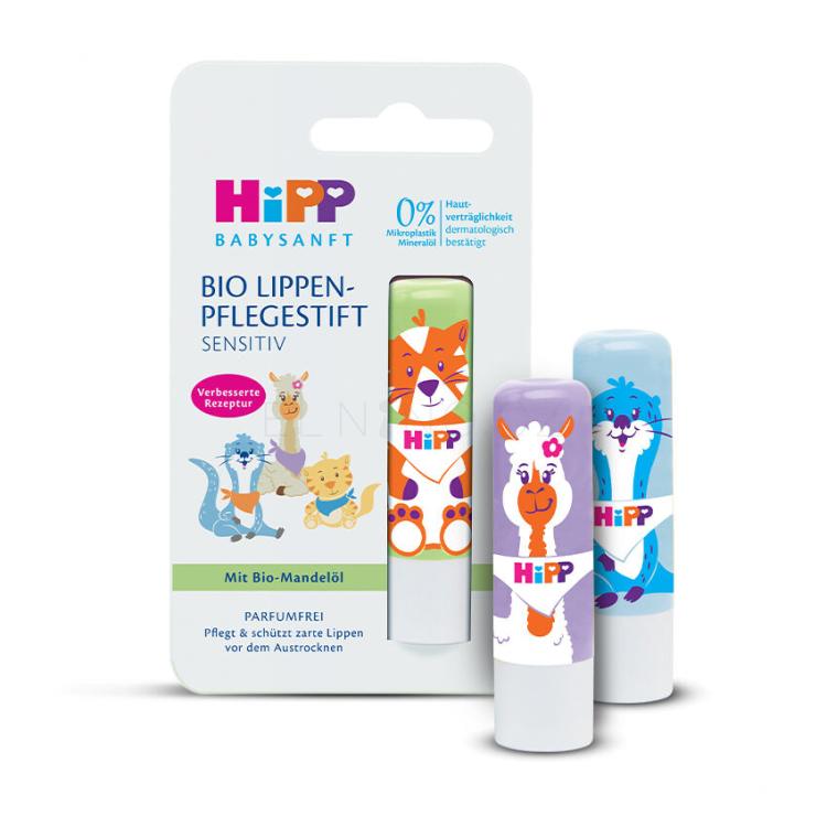 Hipp Babysanft Bio Lip Balm Balzám na rty pro děti 4,8 g