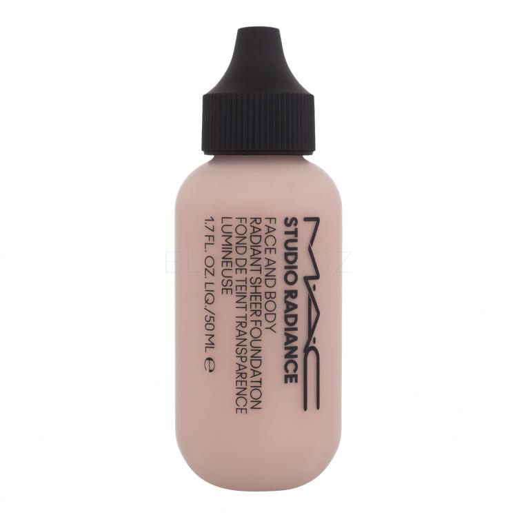 MAC Studio Radiance Face And Body Radiant Sheer Foundation Make-up pro ženy 50 ml Odstín W3