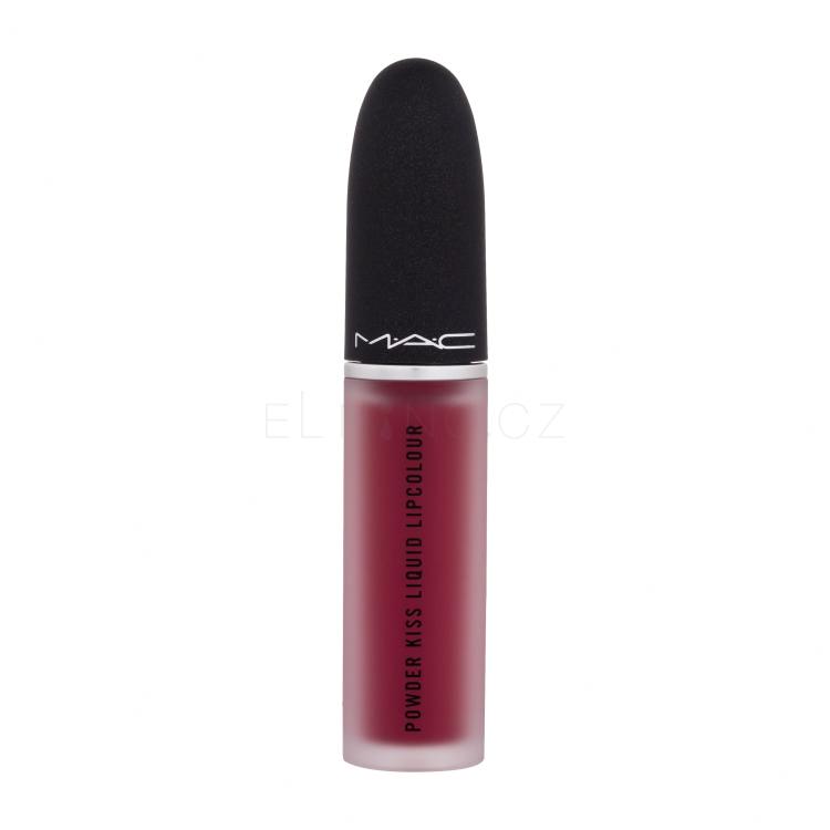 MAC Powder Kiss Liquid Rtěnka pro ženy 5 ml Odstín 980 Elegance Is Learned