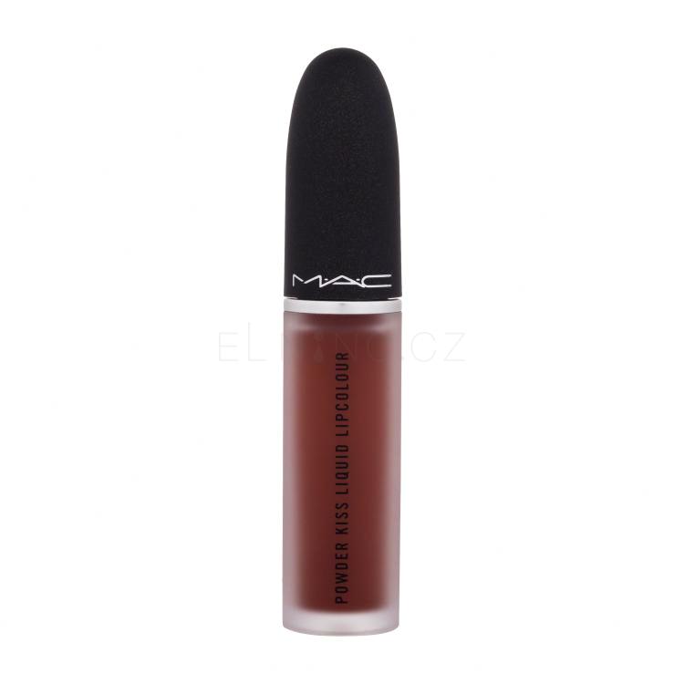 MAC Powder Kiss Liquid Rtěnka pro ženy 5 ml Odstín 982 Marrakesh-Mere