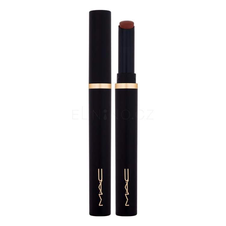 MAC Powder Kiss Velvet Blur Slim Stick Lipstick Rtěnka pro ženy 2 g Odstín 886 Marrakesh-Mere