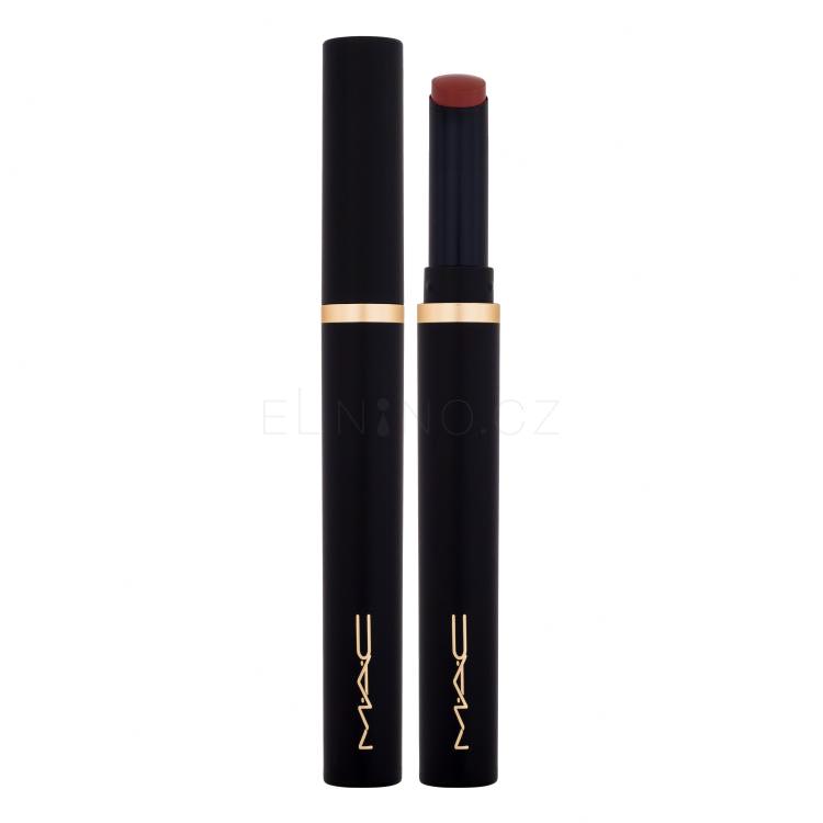 MAC Powder Kiss Velvet Blur Slim Stick Lipstick Rtěnka pro ženy 2 g Odstín 893 Sweet Cinnamon
