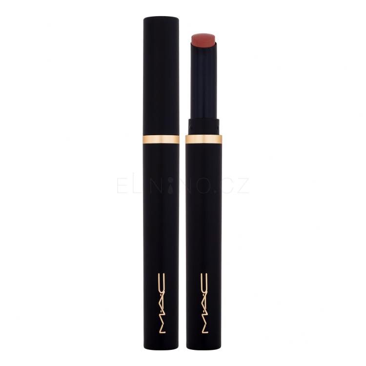 MAC Powder Kiss Velvet Blur Slim Stick Lipstick Rtěnka pro ženy 2 g Odstín 891 Mull It Over