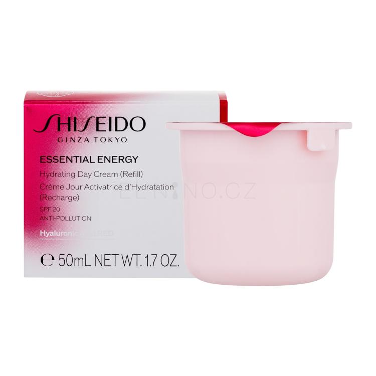 Shiseido Essential Energy Hydrating Day Cream SPF20 Denní pleťový krém pro ženy Náplň 50 ml