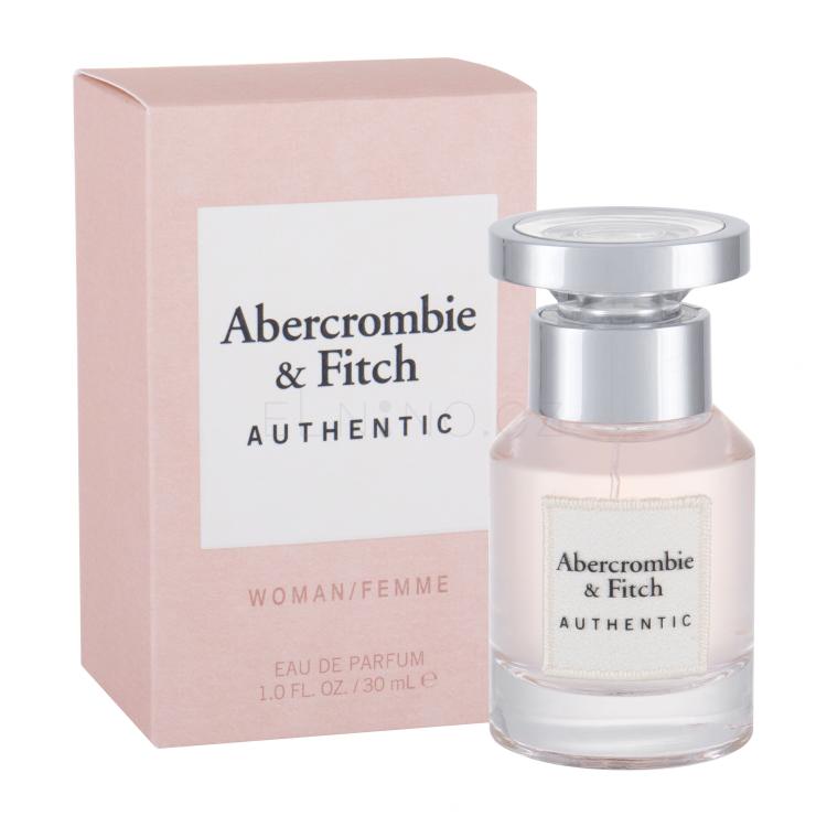 Abercrombie &amp; Fitch Authentic Parfémovaná voda pro ženy 30 ml poškozená krabička