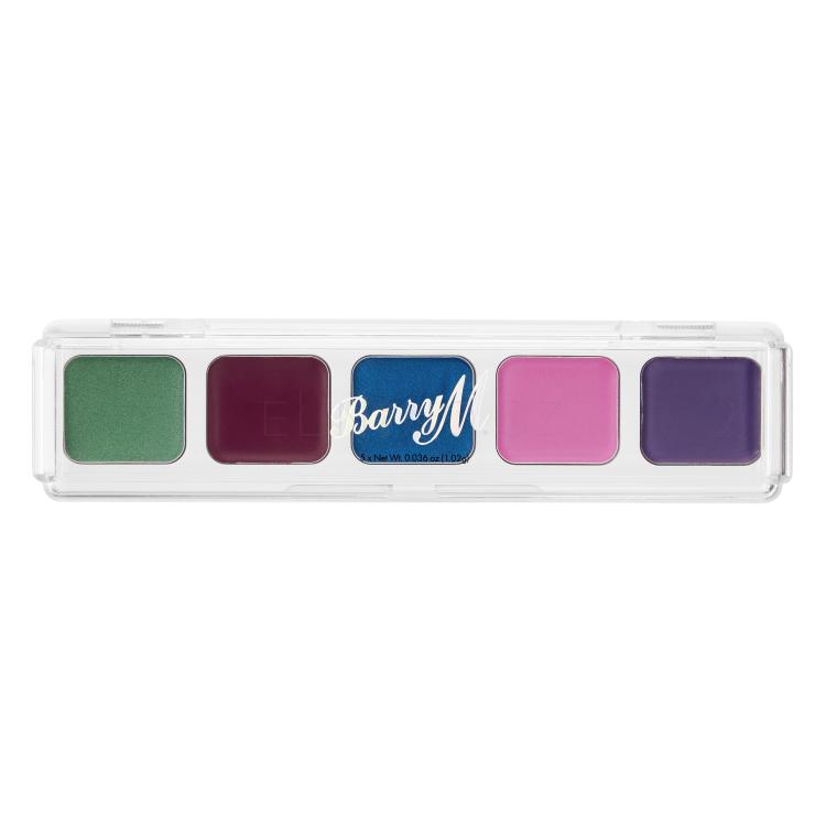 Barry M Cream Eyeshadow Palette Oční stín pro ženy 5,1 g Odstín The Jewels