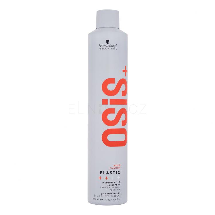 Schwarzkopf Professional Osis+ Elastic Medium Hold Hairspray Lak na vlasy pro ženy 500 ml