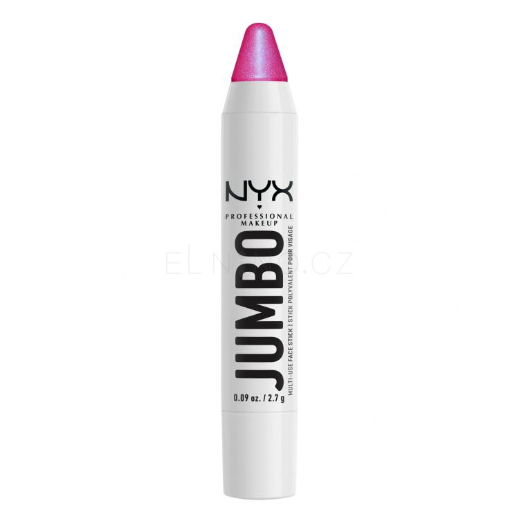 NYX Professional Makeup Jumbo Multi-Use Highlighter Stick Rozjasňovač pro ženy 2,7 g Odstín 04 Blueberry Muffin