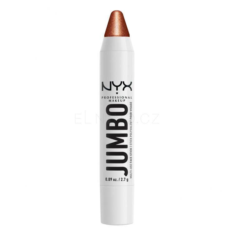 NYX Professional Makeup Jumbo Multi-Use Highlighter Stick Rozjasňovač pro ženy 2,7 g Odstín 06 Flan