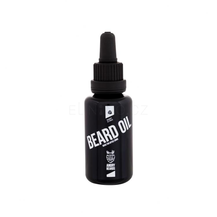 Angry Beards Beard Oil Bobby Citrus Olej na vousy pro muže 30 ml